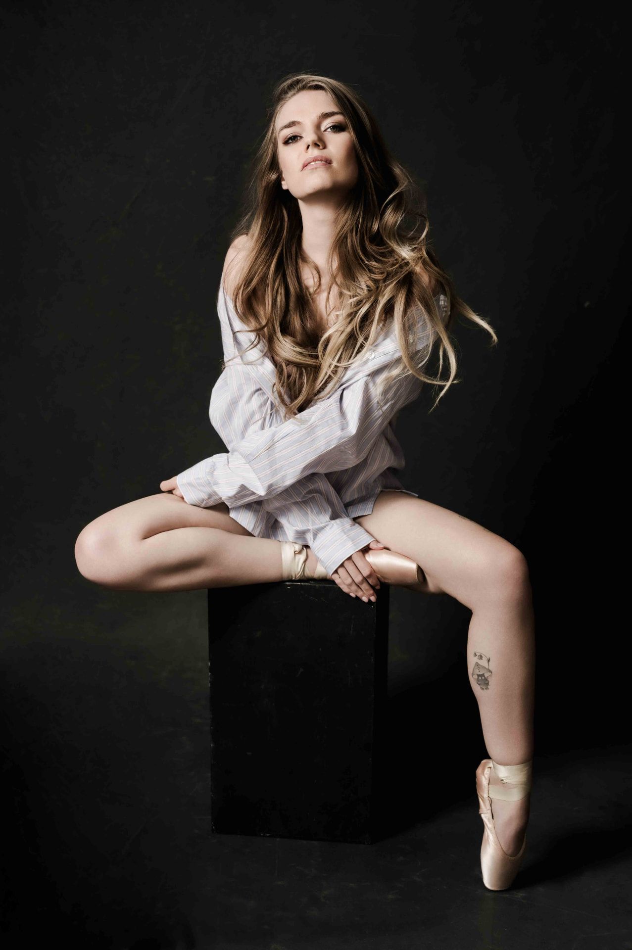 Boudoir fine art portrait from Utrecht studio